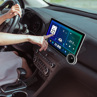 Android 12 sistem Audio mobil portabel, navigasi GPS pemutar DVD Stereo layar sentuh Radio MP3 fungsi DSP termasuk