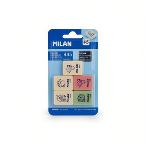 Milan Eraser 445 Animal Design Soft Rubber For School And Office Use - Product Image 1