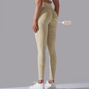 New Arrivals Custom Logo Seamless Yoga Leggings High Waist Sports Legging Scrunch <strong>Butt</strong> Gym Fitness <strong>Pants</strong> - Product Image 3