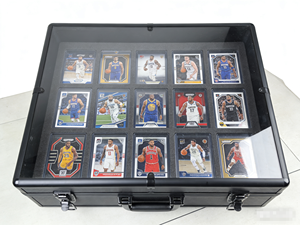 Vitrina de Aluminio para Exhibición de Tarjetas, Monedas y Joyería en Ferias Comerciales - Product Image 1