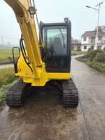 Kondisi Prima Excavator Bekas Komatsu PC56-7 Crawler Mini Hydraulic Digger Dengan Undercarriage Kokoh dan Bucket Standar