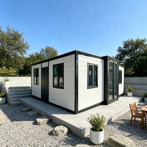 Maison préfabriquée 20ft 30ft 40ft, maison conteneur extensible insonorisée, petite maison préfabriquée élégante <span class=keywords><strong>et</strong></span> simple, 2, 3 ou 4 chambres - Product Image 1