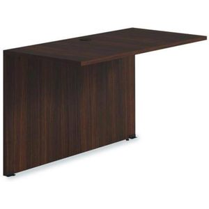 Escritorio de Oficina Alera Serie Seville de Caoba, 48w x 24d x 29h, Estilo Bridge Return - Product Image 1