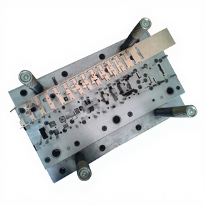 Stampo Progressivo per Stampaggio di Precisione, Fornitura Diretta dalla Fabbrica, Utensile per Stampaggio di Lamiere Metalliche per Componenti Elettronici - Product Image 1