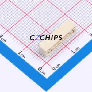 HCZZ0014-10 Wire-to-Board Pin Header SMD,P=1.25mm,Horizontal Mount Connector 1x10P 1.25mm Horizontal Mount GH - Product Image 1