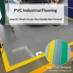 Tapis de sol en PVC emboîtables anti-graisse en gros de <span class=keywords><strong>l</strong></span>'usine Duonik pour atelier de réparation automobile - Product Image 5