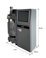 Auto Compression Testing Machine 2000 3000kN EN ASTM Concrete Cube Block Cylinder