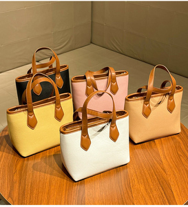 Sac <span class=keywords><strong>messager</strong></span> au design original à prix abordable, sac à bandoulière, sac fourre-tout, sac <span class=keywords><strong>messager</strong></span> en PU avec poignées en cuir - Product Image 1