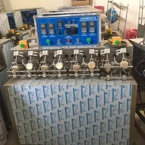 Machine d'emballage semi-automatique en forme de bouteille de sac/sachet de conditionnement remplissage boisson jus