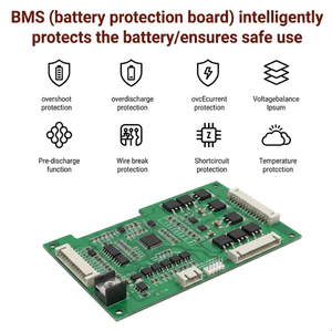 Batterie 7.4V 2200mAh 2S1P 18650 avec protection de charge pour jouet télécommandé, éclairage portable, mini pompe à eau, instrument - Product Image 3