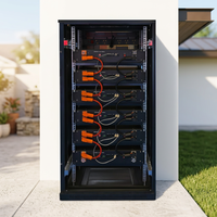 Sistem Baterai LiFePO4 LongKun 51.2V 48V 300Ah 600Ah 15kWh 30kWh Sistem Penyimpanan Energi Surya Rak Server untuk Rumah