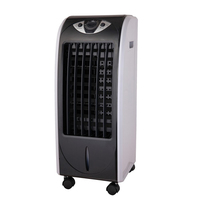 Ventilateur et humidificateur d'air portable par évaporation 3-IN-1 avec télécommande, ventilateur domestique pour climatiseur portable