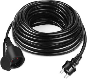 Cable de Extensión Impermeable EU CEE 16A 250V 4000W <span class=keywords><strong>para</strong></span> Exteriores, Resistente al Fuego, <span class=keywords><strong>para</strong></span> Jardín y <span class=keywords><strong>Camping</strong></span> - Product Image 1