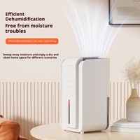 Déshumidificateur d'air portable électrique 2L, absorbeur d'humidité, déshumidificateur domestique portable