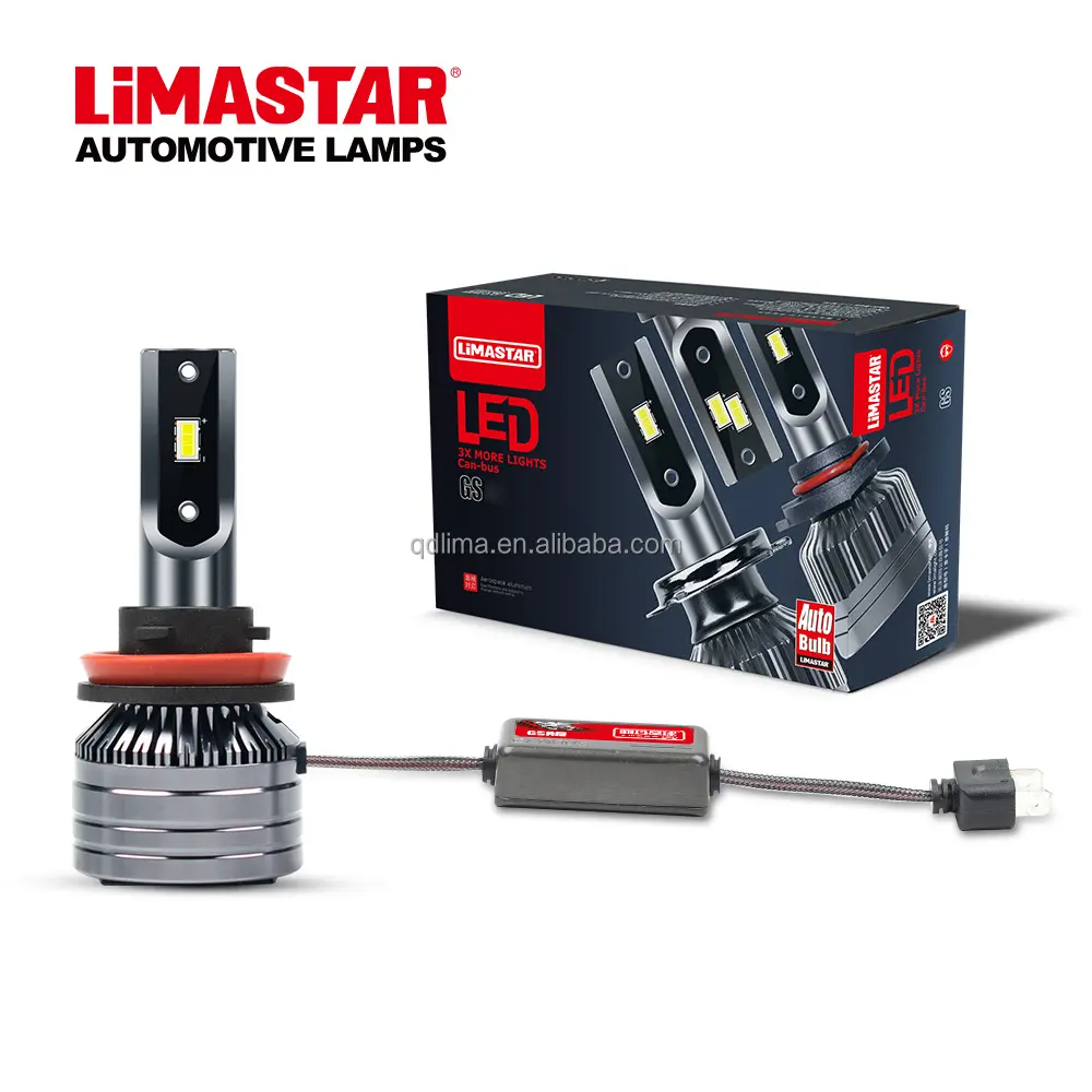 Limastar जीएल श्रृंखला H11 एलईडी रोशनी 12V 55W