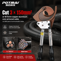 Cortador de Cables Manual J75, Herramienta de Construcción para Cortar Cables de Cobre y Aluminio de Forma Eficiente