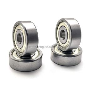 Roulement à billes à gorge profonde 7mm Id 637Z 637ZZ en acier chromé pour valise à roulettes 7x26x9mm épaissi GCr15 - Product Image 4