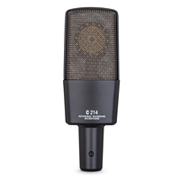 Microphone de conférence portable BAIFEILI C214 en métal noir, filaire, à condensateur, 3 broches XLR 48V, cardioïde, avec suspension antichoc pour enregistrement sur bureau