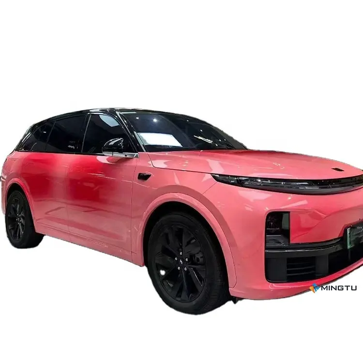 मिंगटू 1.52 x 17एम आकार थोक बिक्री रंग बदलने वाला गुलाबी स्पष्ट वाहन रैप कार स्टिकर के लिए ऑटो विनाइल