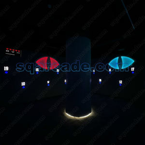 Juego Interactivo de Activación Digital con Botón de Luz LED para Escondite, Juego Deportivo para Parques Infantiles Interiores, Ojos del Diablo - Product Image 4