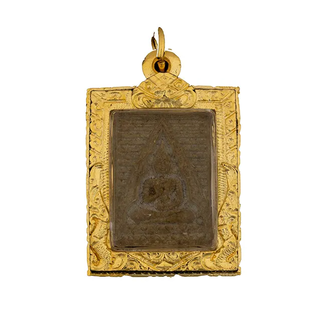 Thailand Amulet Waardevolle Collectie Premium Kwaliteit Heilig Ding Phra Somdej Wat Rakhang Phim Khana Song Chedi Model 151 Jaar