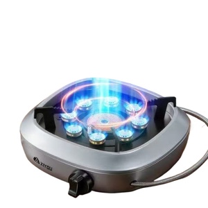 Réchaud à <span class=keywords><strong>gaz</strong></span> <span class=keywords><strong>butane</strong></span> portable de type split 8800W pour camping en plein air, cuisson de thé en extérieur, ustensiles de cuisine - Product Image 1