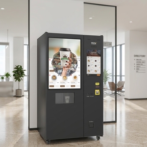 เครื่องจำหน่ายกาแฟหุ่นยนต์อัตโนมัติเต็มรูปแบบสำหรับธุรกิจยุโรป - Product Image 1