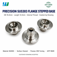Base de fixation à filetage interne pour bride sur mesure, tournage CNC de précision pour pièces non standard, base d'écrou de positionnement pour équipement d'instrumentation
