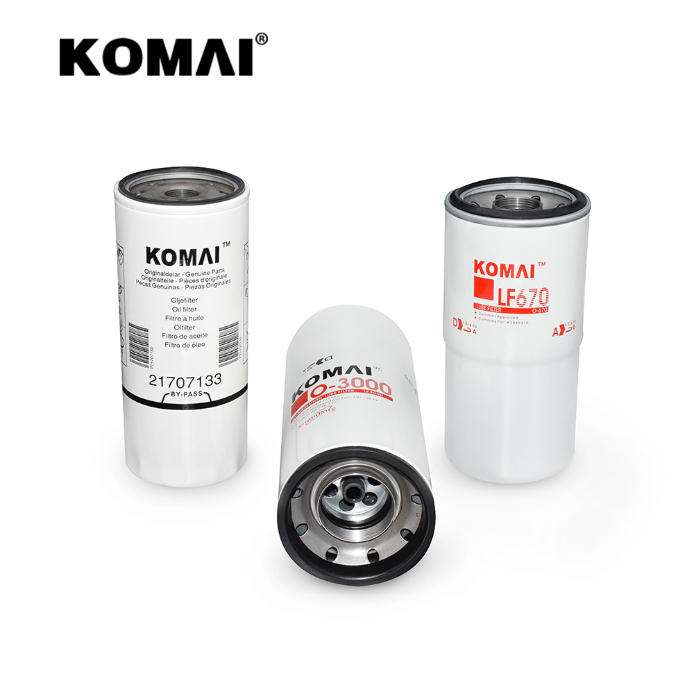Oil Filter Cross Reference - Komai O-670 for Doosan
