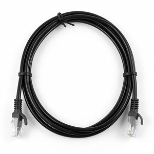 D-sunty Cat5 Round UTP Solid Copper Core High Speed 100Mbps Lan <b>Cable</b> Engineering Home Wiring 305M Custom - Product Image 1