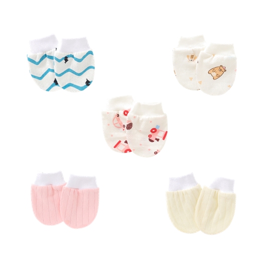 Mysweeby Оптовые горячие продажи мягкие хлопковые летние перчатки против царапин для младенцев мальчиков девочек Варежки перчатки для младенцев