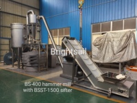 Moulin à marteaux en acier inoxydable broyeur de poudre d'épices sèches poivre noir piment séché miller broyage pulvériser machine