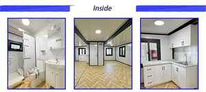 Casa Prefabricada Portátil de 2 Dormitorios y 1 Baño, Expandible, Fácil de Montar, Unidad Móvil Residencial para Hoteles - Product Image 3
