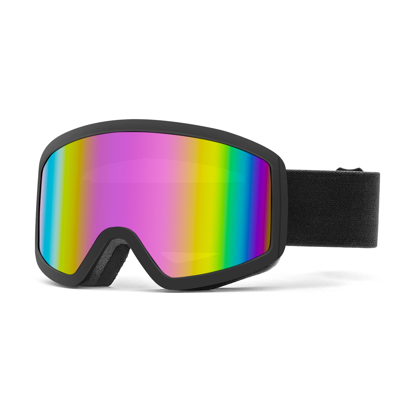 Black frame pink lenses
