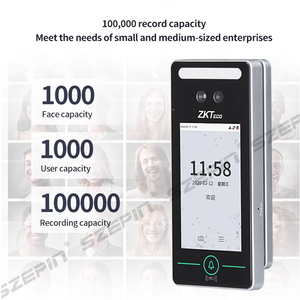 ZK Teco Xface320 saat seyirci sistemi biyometrik parmak izi tarayıcı zaman devam makinesi zaman saati parmak izi Wifi - Product Image 4