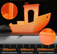Impresora 3D FDM Kobra X Combo de 7 Colores (con ACE2), de Alta Velocidad para el Hogar, Niños, Modelos DIY y Figuras de Acción