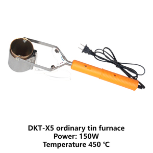 Straight Handle Handheld Temperature Controlled <b>Tin</b> Furnace Efficient Molten <b>Tin</b> Soldering <b>Pot</b> for Workshop Repair - Product Image 4