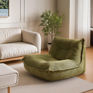 Poltrona Reclinabile Singola per Camera da Letto, Poltrona Reclinabile in Velluto a Coste con Orecchie da Gatto, <span class=keywords><strong>Divano</strong></span> Convertibile per Camera da Letto e Soggiorno - Product Image 5