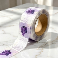 Rouleau de film rétractable en PVC de haute qualité et durable, 0,03-0,05 mm, pour l'emballage des boissons