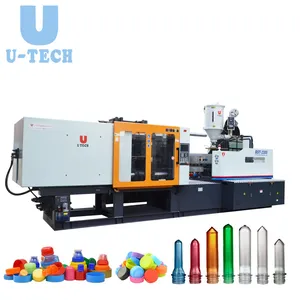 Automatic PET Water Juice Bottle preform moulding making Equipment PE PP Cap Plastic injection molding machine