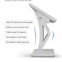 Máquina Interactiva Horizontal y Vertical para Pintar Uñas, Kiosco de Autoservicio, Monitor Táctil de 32-85 Pulgadas con Soporte de Piso