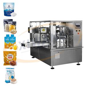 Machine d'emballage automatique de granulés plastiques pour l'alimentation, le tabac et les boissons, remplissage, scellage et emballage en sachets de type pochette - Product Image 4