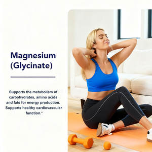 Oem Odm Privatel אספקת מזון כיתה מגנזיום <span class=keywords><strong>Glycinate</strong></span> כמוסת אבקת לתמיכה עצם משותף ולב בריאות - Product Image 6