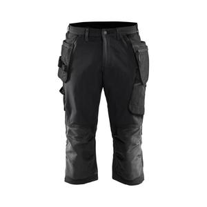 BLAKLADER - 152116459998C52 Craftsman Pantalon pirate extensible dans les 4 sens Noir/Gris foncé-PANTALON DE TRAVAIL EAN 7330509833704 - Product Image 1