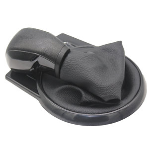 Pommeau de levier de vitesse de voiture 5 vitesses en cuir noir ergonomique pour Citron C4 Sega - Product Image 2