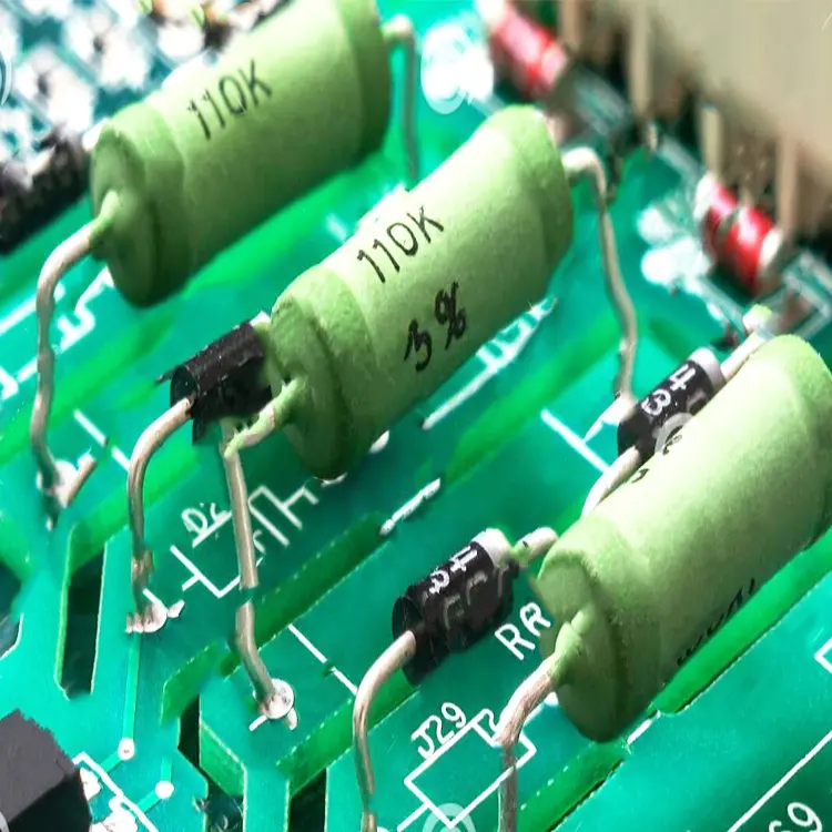 الأخضر المقاوم Rx21 5W 4k7 wirewound المزجج مقاوم من السيراميك 1R 2.2R 3.3R 47R 10R 100R
