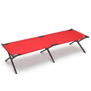 Camilla multifuncional 600d Oxford aleación de aluminio plegable cama de <span class=keywords><strong>Camping</strong></span> ligero de alta calidad plegable campamento cunas para dormir - Product Image 1