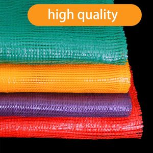 Huamaohengchun - Paquete de 10 Bolsas de Almacenamiento de Malla Extra Grandes y Duraderas, Material LDPE Reutilizable, 21''x32'', Capacidad para 50 Libras (Verde) - Product Image 3