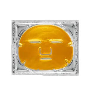 OEM частная этикетка золотой бриллиант коллаген оливковая эссенция Кристалл отбеливание против морщин гелевая маска лист гидрогелевая маска для лица