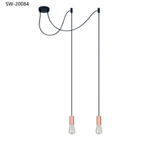 Bombillas LED Retro Modernas E27 85-265V, Lámpara Colgante Vintage para Decoración de Cafeterías, Comedores, Oficinas y Bares